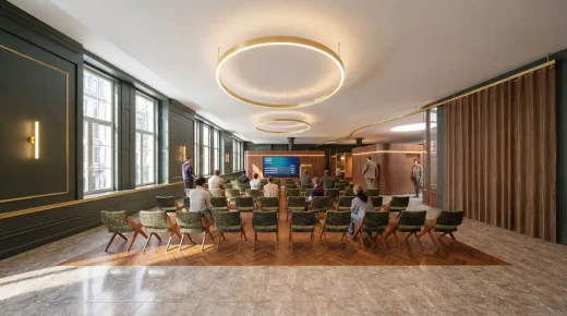 Không gian nội thất Đại sứ quán Brazil London