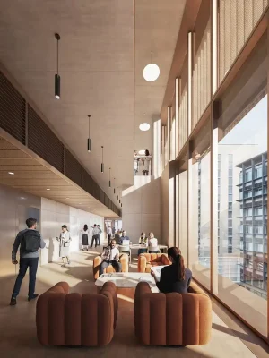 Imperial College Healthcare NHS Trust interior design