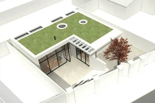 Ngôi nhà ẩn giấu Wimbledon Greater London trên mái nhà