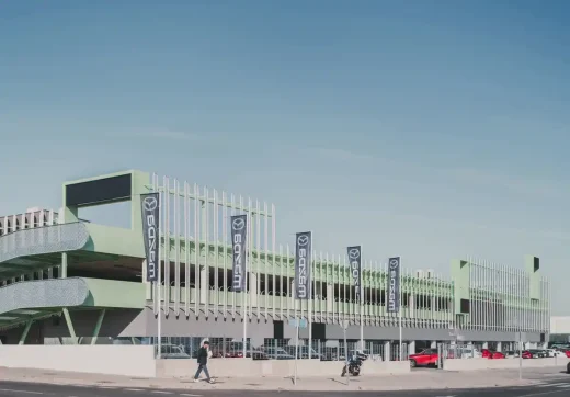 Dự án kiến trúc Leganés Auto Center Madrid Tây Ban Nha