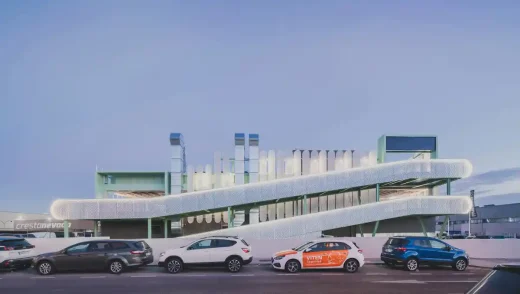 Thiết kế tòa nhà Leganés Auto Center Madrid