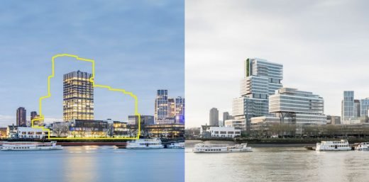 72 Upper Ground London SE1 Development, các tòa nhà ở South Bank