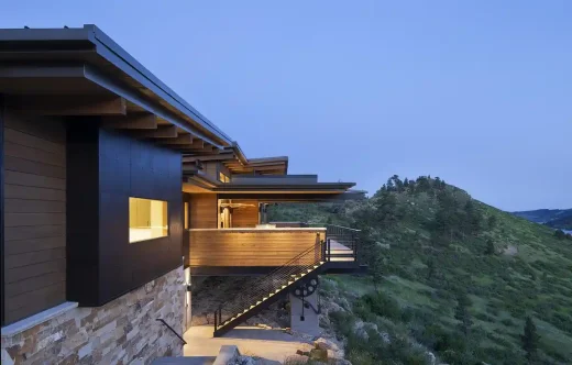 Longs Peak Retreat Fort Collins Colorado buổi tối