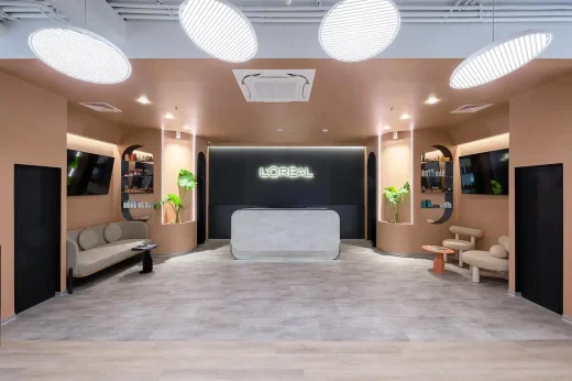 Kiến trúc nội thất thương mại Văn phòng L'Oreal Kyiv Ukraine