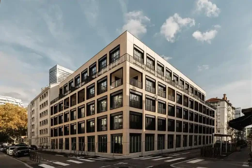 Tòa nhà Sản xuất Lyon Pháp có kiến trúc hỗn hợp