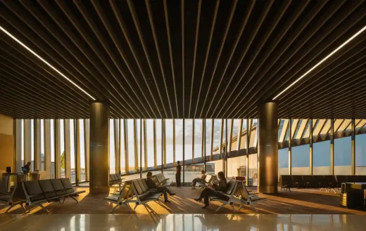 Thiết kế kiến ​​trúc Midfield Sattellite South LAX Los Angeles USA