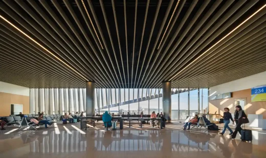 Thiết kế kiến ​​trúc Midfield Sattellite South LAX Los Angeles