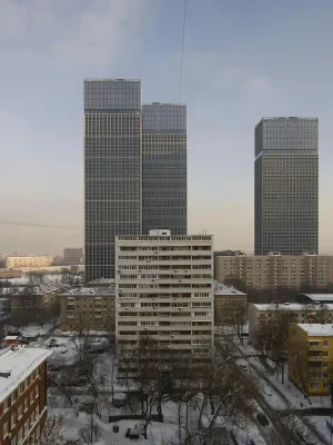 MOD Tháp dân cư Moscow Nga thiết kế kiến ​​trúc