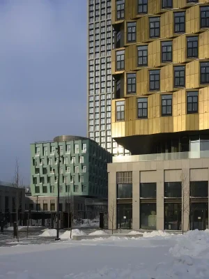 MOD Dự án kiến ​​trúc Tháp dân cư Moscow Nga