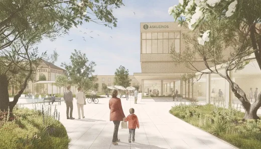 Cơ sở Y tế Tâm thần Neubau Asklepios Niedersachsen, các tòa nhà Göttingen