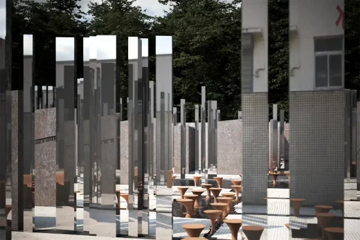 Cải tạo bể bơi Đại học Tây Bắc không gian công cộng