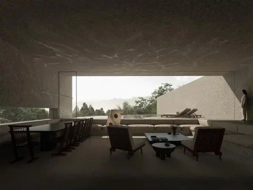 Không phải là khách sạn Shikoku Nhật Bản phát triển kiến ​​trúc ý tưởng