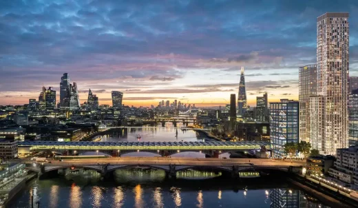 Opus at Bankside Yards, London building design