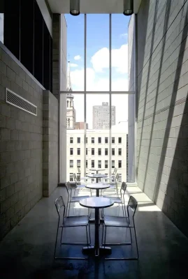 Pavillon de Design Universite du Quebec và nội thất Montreal