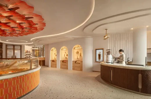Cửa hàng Flagship Pierre Hermé Paris Singapore vòm