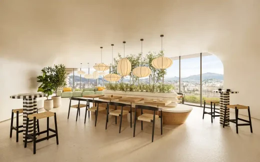 Tháp Qapital Quito Ecuador trung tâm thương mại tiệc tùng tòa nhà hỗn hợp