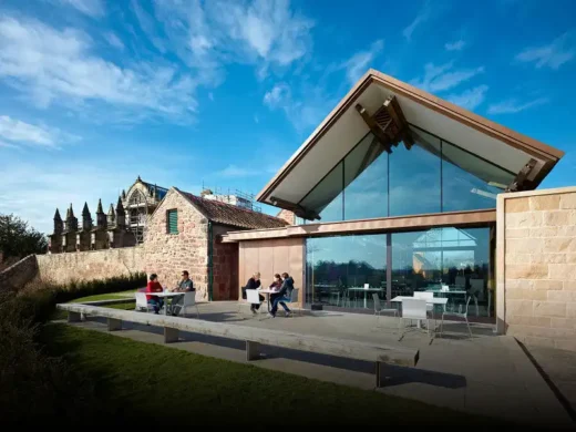 Rosslyn Chapel Visitor Centre building Scotland