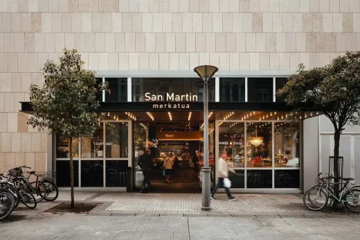Chợ San Martin Thiết kế tòa nhà thương mại San Sebastián