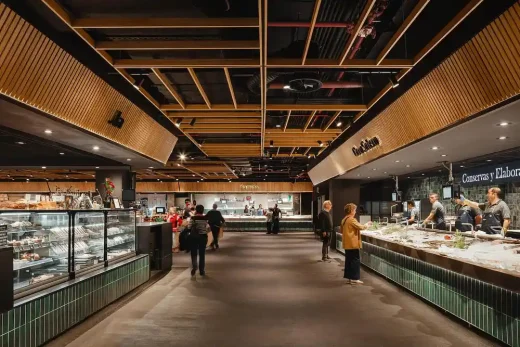 Chợ San Martin San Sebastián Thiết kế tòa nhà thương mại Tây Ban Nha