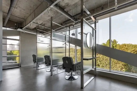 Dự án kiến ​​trúc phòng khám cấy tóc Seongsu Triangle Seoul Hàn Quốc