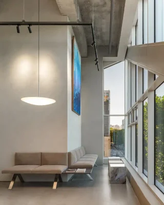 Thiết kế kiến ​​trúc phòng khám cấy tóc Seongsu Triangle Seoul Hàn Quốc