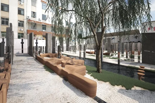 Cải tạo bể bơi Đại học Tây Bắc không gian công cộng