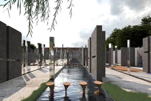 Cải tạo bể bơi Đại học Tây Bắc không gian công cộng