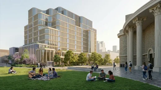 Dự án thiết kế kiến ​​trúc Đại học Toronto Ontario của Temerty Building