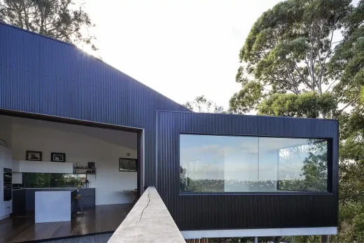 Ban công khu dân cư Treehouse Northern Beaches Sydney