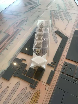 Tòa nhà Titanic Belfast, mô hình tàu thiết kế nội thất Bắc Ireland