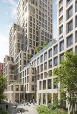 Tòa nhà Tour & Taxis Brussels, Bỉ do MVRDV thiết kế