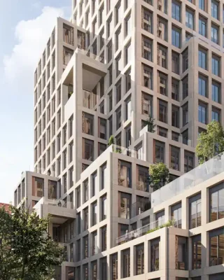 Tòa nhà Tour & Taxis Brussels, Bỉ do MVRDV thiết kế