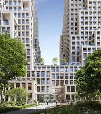 Tòa nhà Tour & Taxis Brussels, Bỉ do MVRDV thiết kế