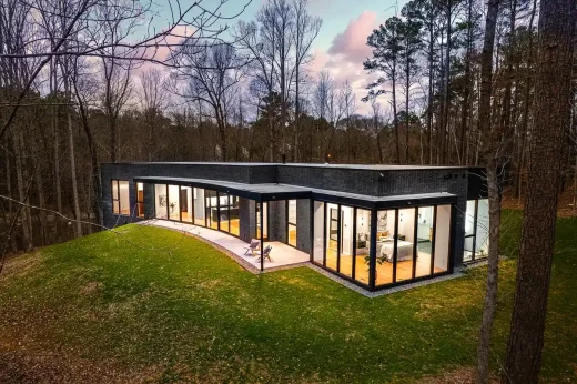 Đại học Lake House Chapel Hill North Carolina đêm