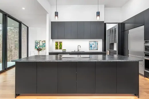 Đơn vị nhà bếp của Đại học Lake House Chapel Hill North Carolina