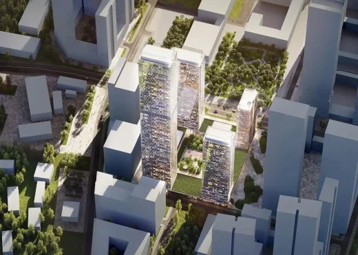 Khối đô thị UB10 Towers Moscow Nga nhà ở