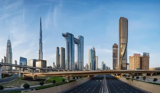 Wasl Tower Dubai UAE architecture