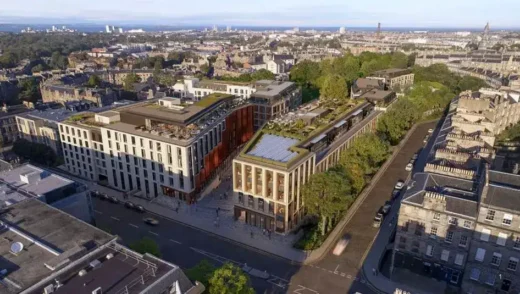 10 kiến trúc sư thiết kế - tòa nhà ở Edinburgh, Scotland