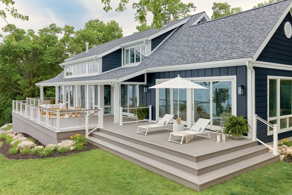 Sàn PVC cao cấp của TimberTech tại Coastline