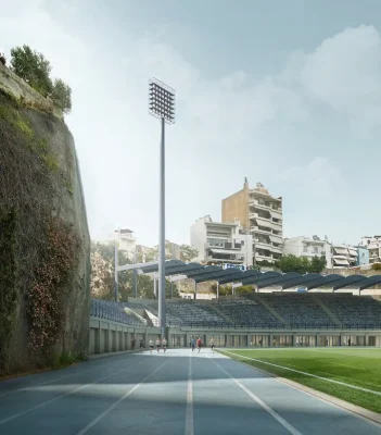 Thiết kế xây dựng câu lạc bộ bóng đá Athens Kallithea