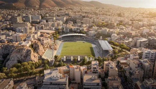 Thiết kế xây dựng câu lạc bộ bóng đá Athens Kallithea