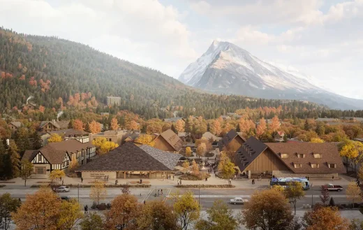 Trung tâm Du khách Vườn Quốc gia Banff, Alberta, Canada