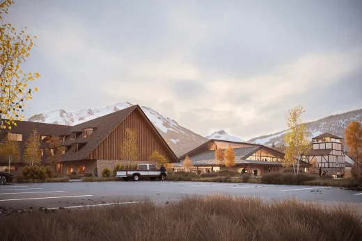 Trung tâm Du khách Vườn Quốc gia Banff, Alberta, Canada