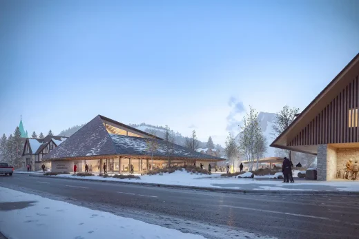 Trung tâm Du khách Vườn Quốc gia Banff, Alberta, Canada