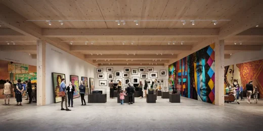 Bruce Springsteen Center for American Music, BSCAM NJ, USA gallery interior
