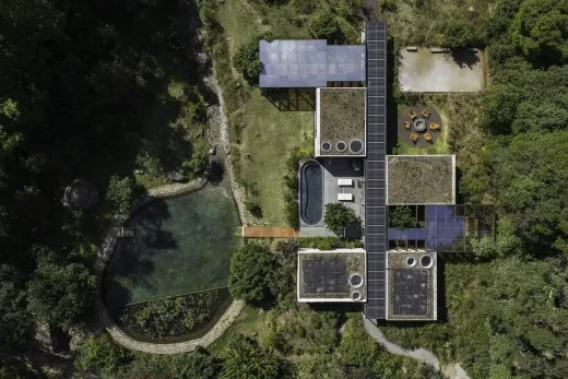 Casa Jesús y Ulrike Malinalco Estado De México từ trên cao