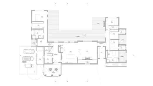 Casa na Comporta, Alentejo coast residence floor plan