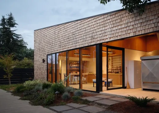 Khu vực cổng vào của Xưởng gốm sứ Seattle Washington