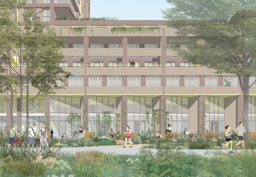 Nhà ở thành phố Louis Bouwmeesterplein Tilburg Zomerpark