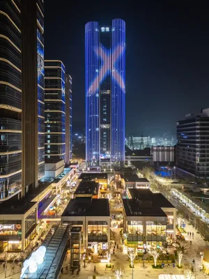CRB Tech-Innovative City Tháp Thâm Quyến về đêm